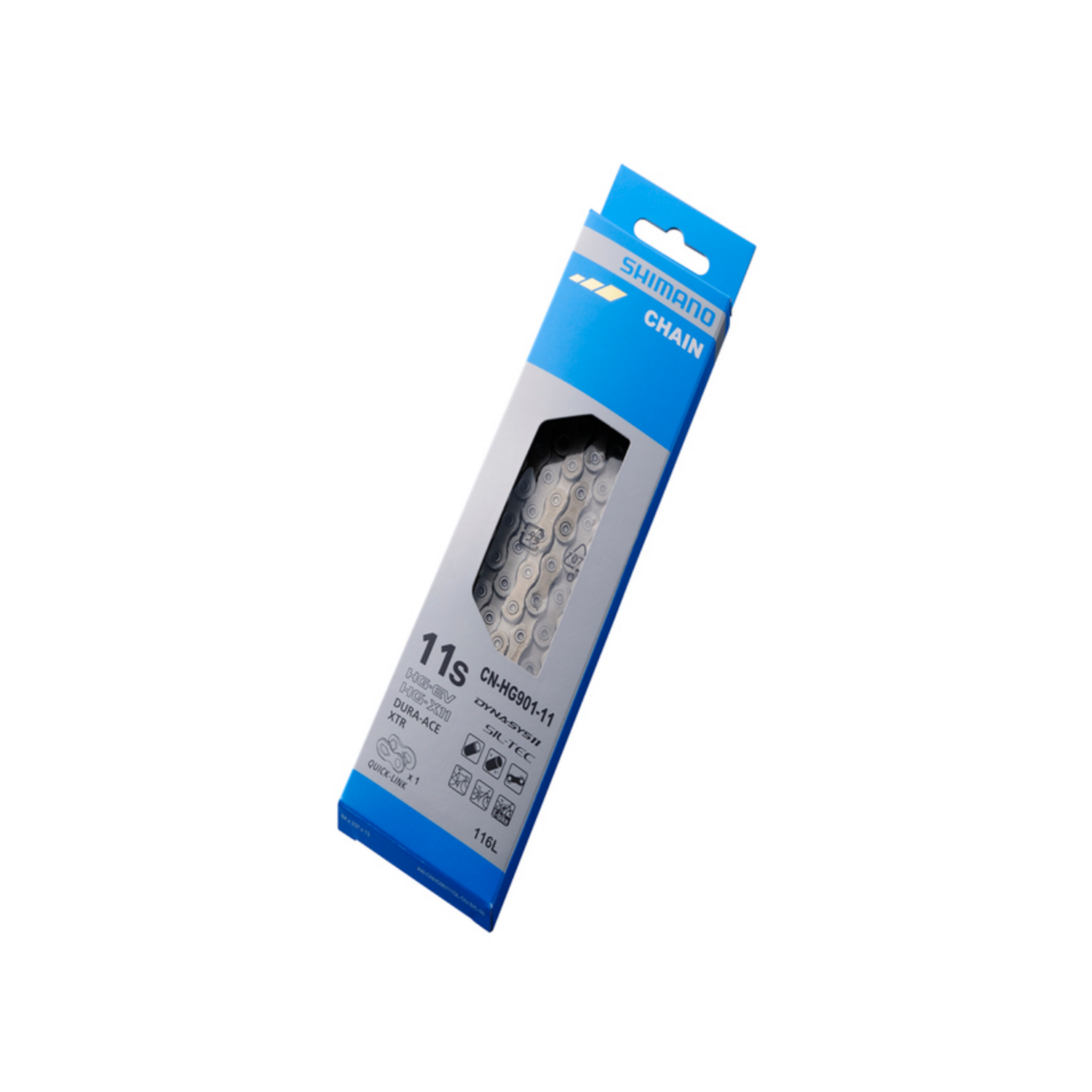 Shimano BICYCLE CHAIN,CN-HG901-11,QL 11-SPD(RD/MTB/E-BIKE)QUICK-LNK