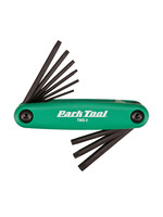 Park Tool PT Folding Torx Wrench Set, TWS-2 - Green