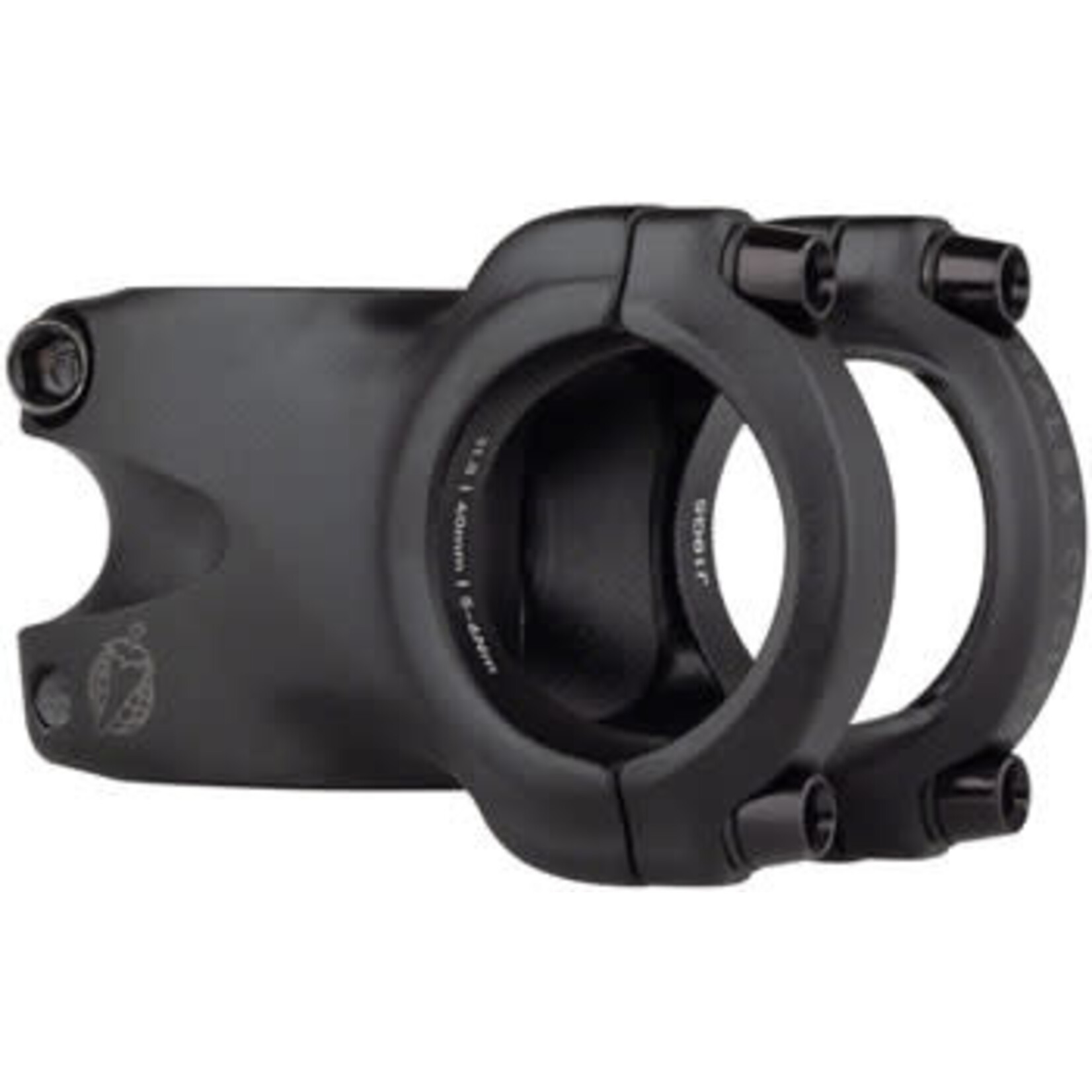 Salsa Salsa Guide Trail Stem- 40mm, 31.8 Clamp, 0 Degree, 1 1/8", Aluminum, Black