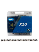 KMC CHAIN KMC X10.93, 10Spd, BLK/SIL 116L,