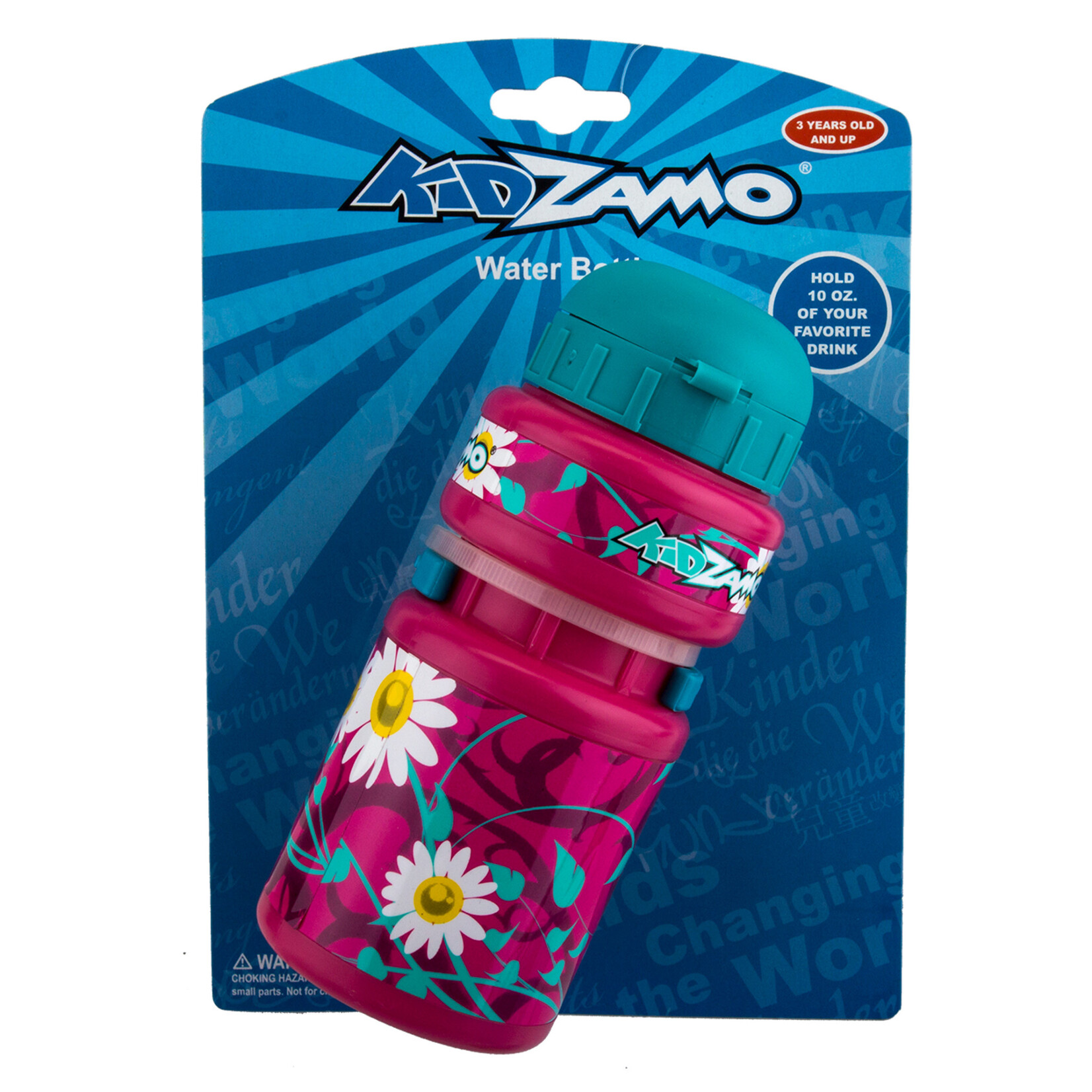 KIDZAMO BOTTLE KIDZAMO w/CAGE DAISY