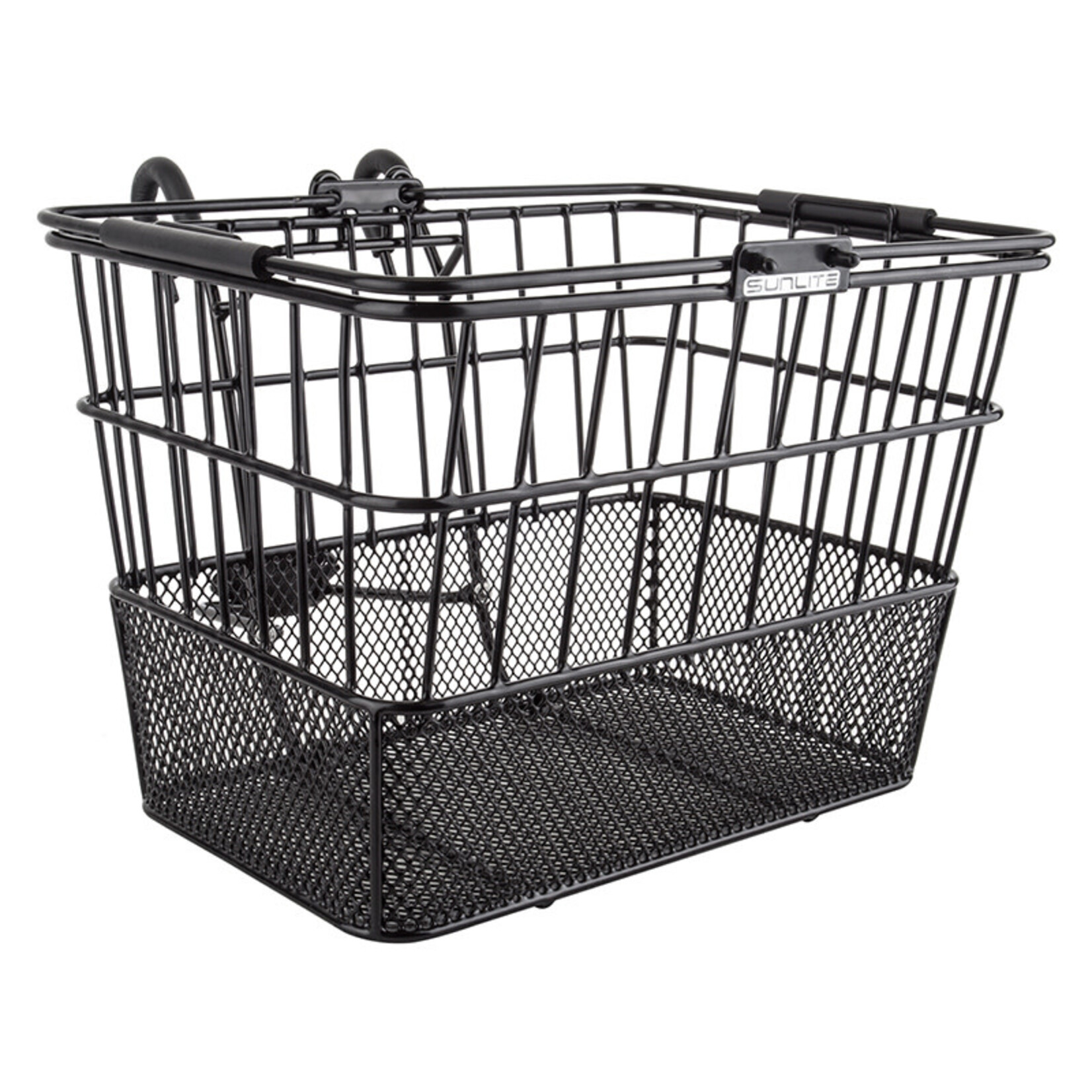 SUNLITE BASKET SUNLT FT WIRE/MESH L/O STD BLK w/BRACKET