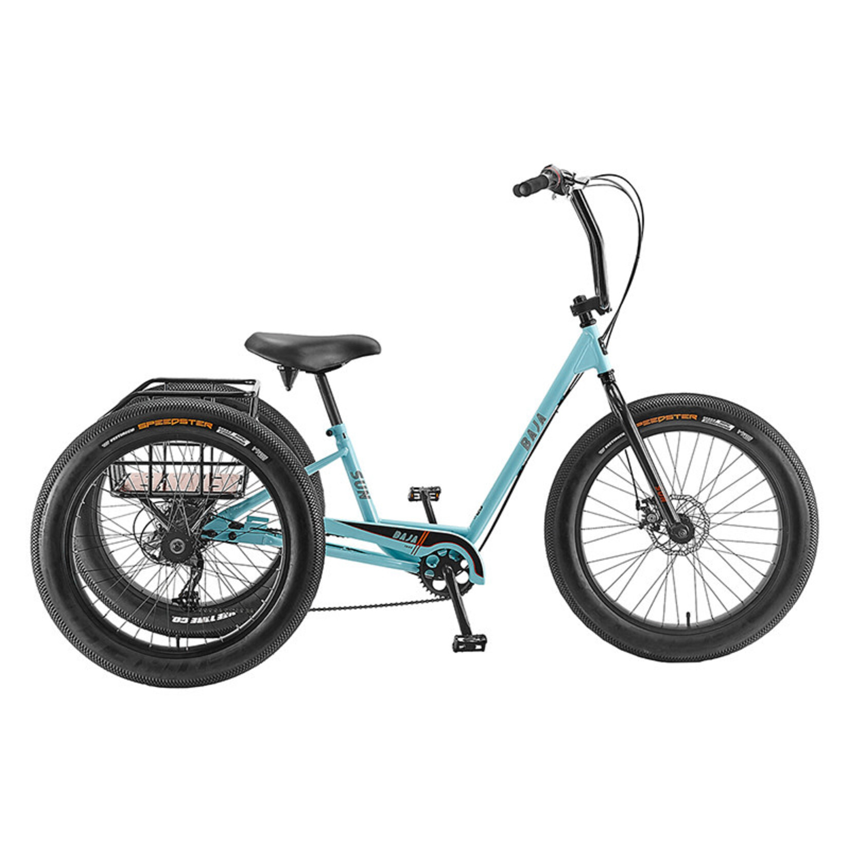 SUN BICYCLES 21 TRIKE SUN BAJA AQUA - SHIP A & B BOX