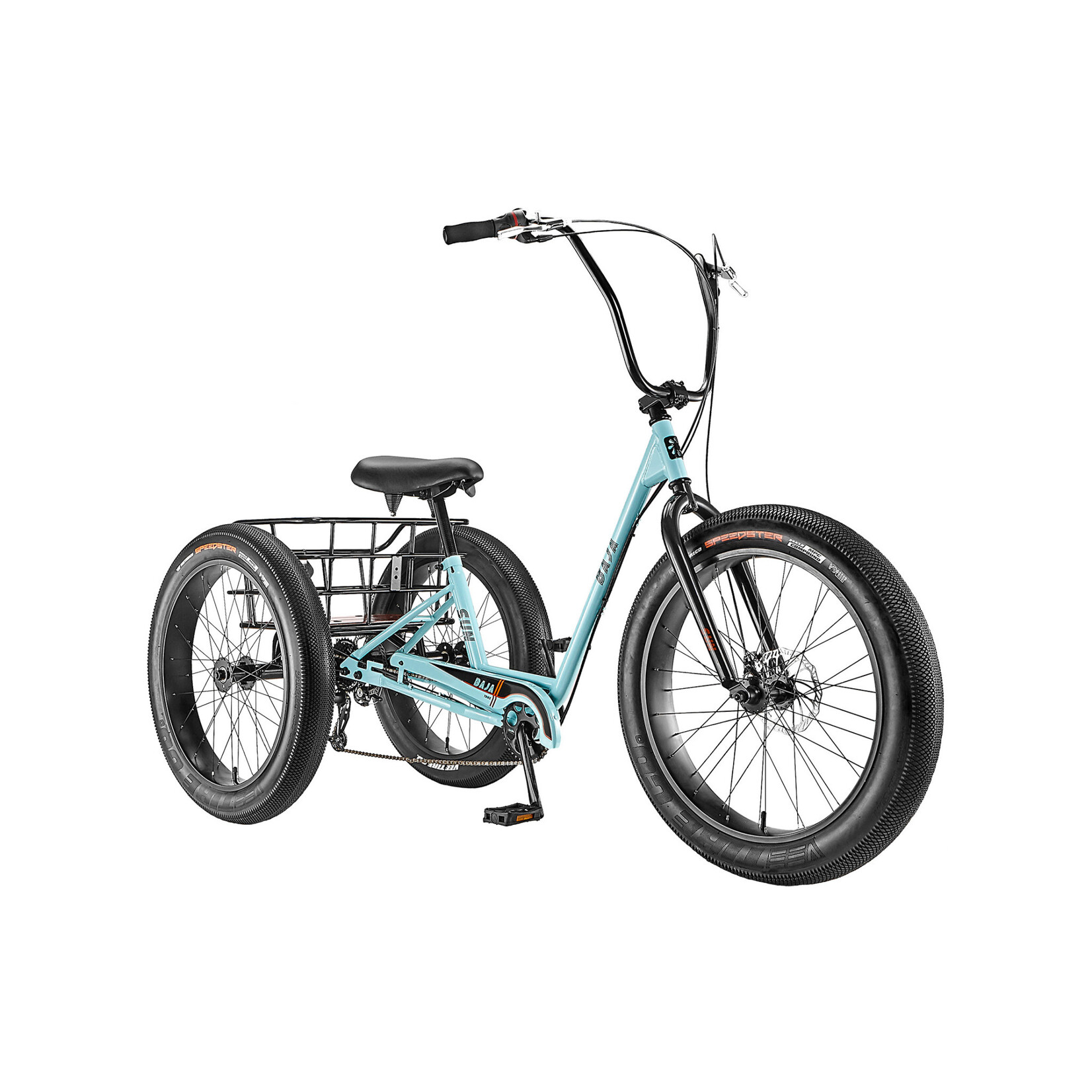 SUN BICYCLES 21 TRIKE SUN BAJA AQUA - SHIP A & B BOX