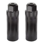 Black Ops AXLE PEGS BK-OPS L-FOOT STL BK 33x3/8-26