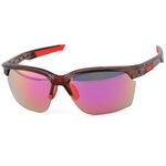 100 Percent 100% Sportcoupe Sunglasses (Polished Translucent Crystal Smoke) (Purple Multilayer Mirror)