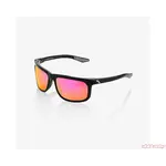 100 Percent 100% Hakan Sunglasses - Black - Purple Mirror
