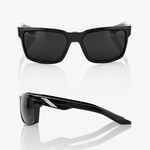 100 Percent 100% Daze Sunglasses Black with Grey Peakpolar Lens