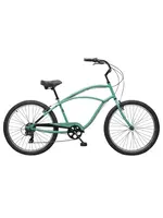 VOLCOM JUNE 7 S/OVER 26"  7SPD TIDAL GREEN