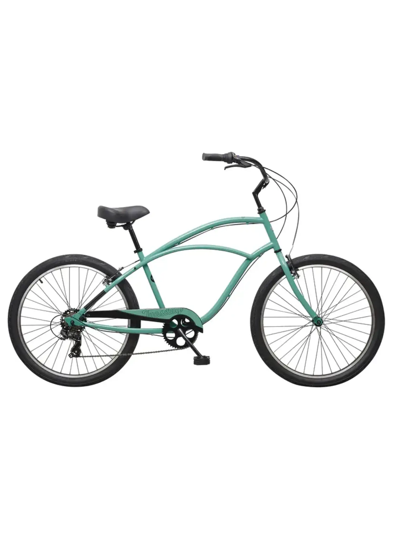 VOLCOM JUNE 7 S/OVER 26"  7SPD TIDAL GREEN