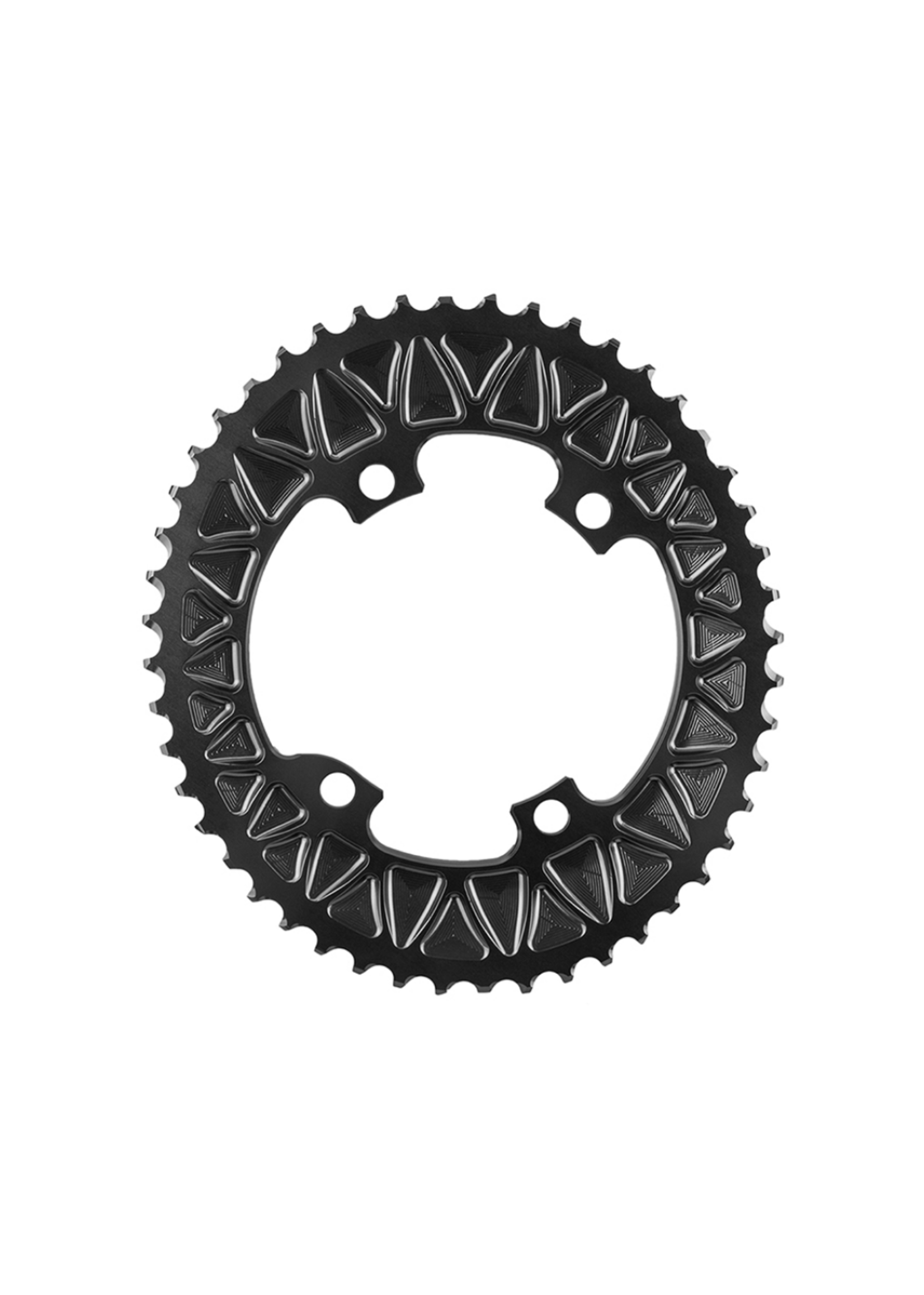 absoluteBLACK CHAINRING ABSOLUTEBLACK OVAL 110mm 48T 4B 2X 9100 GY