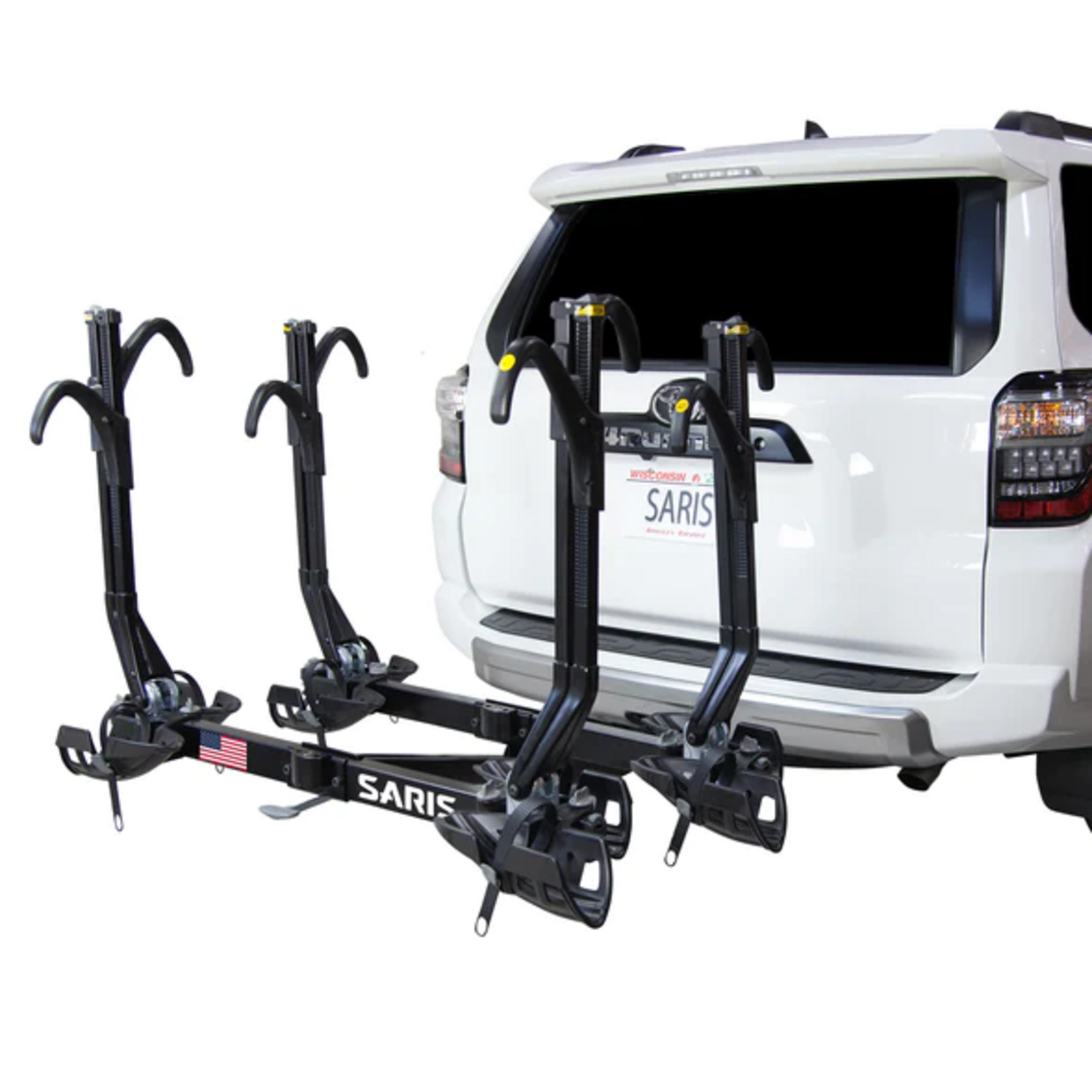Saris SARIS SUPERCLAMP EX 4-BIKE RACK 1-1/4" or 2" HITCH