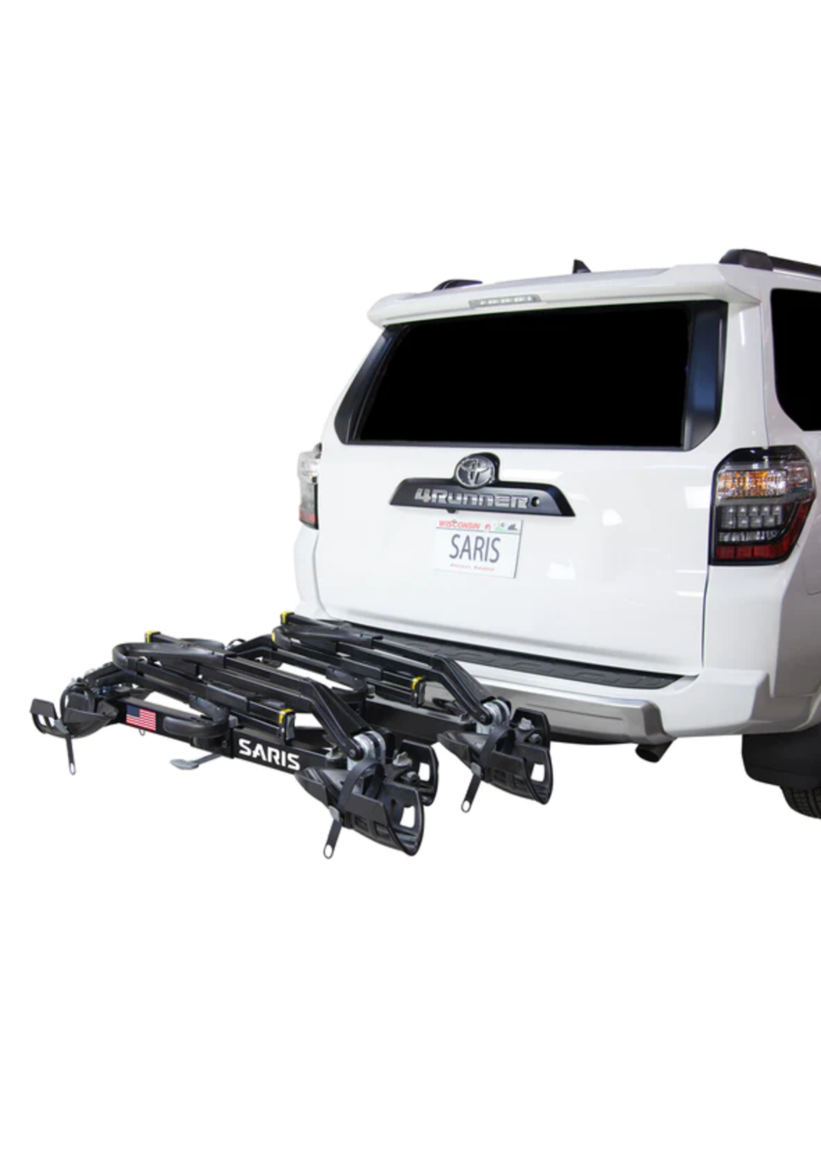 SARIS SUPERCLAMP EX 4 BIKE RACK 1 1 4 or 2 HITCH Big Wheel Cycles USA
