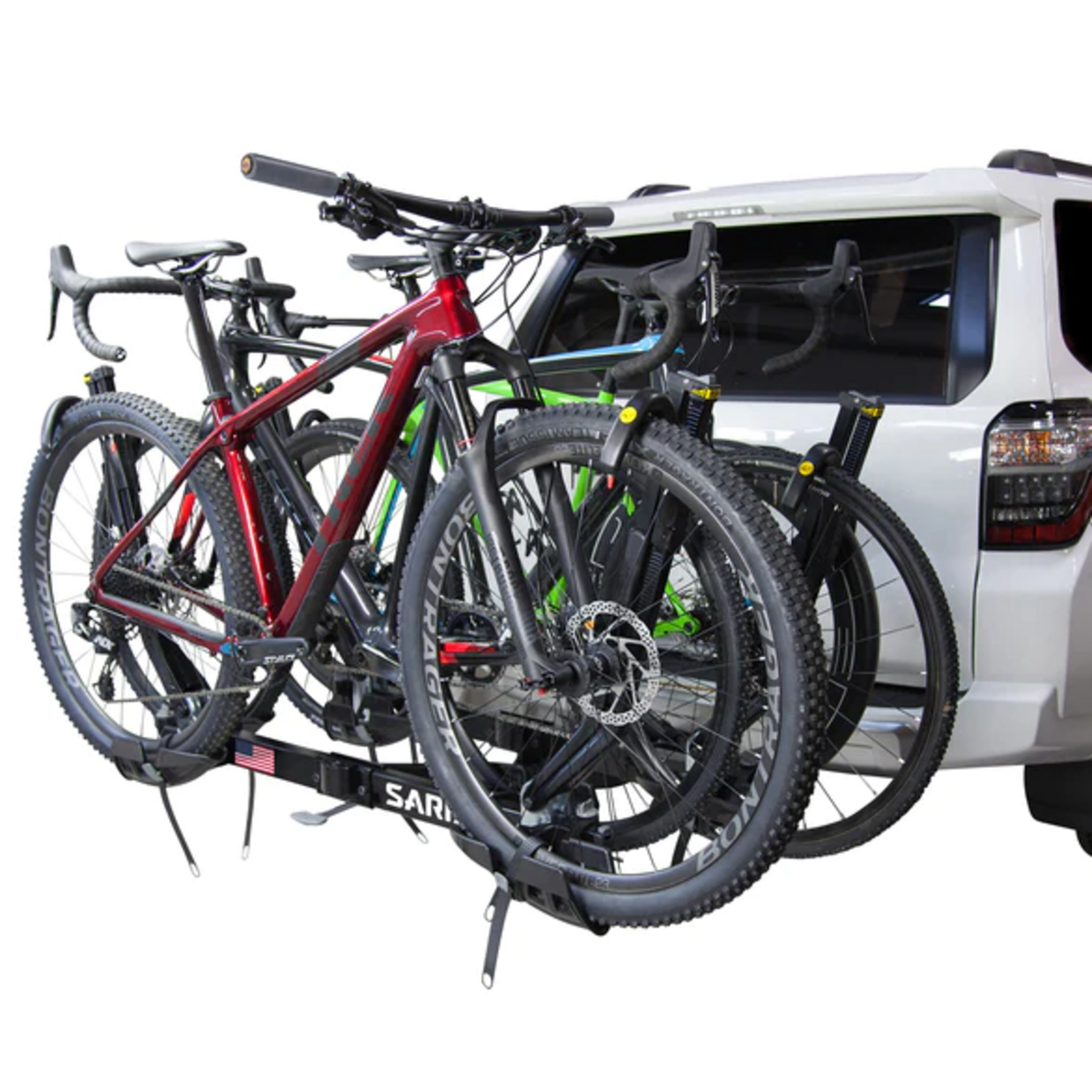 Saris SARIS SUPERCLAMP EX 4-BIKE RACK 1-1/4" or 2" HITCH