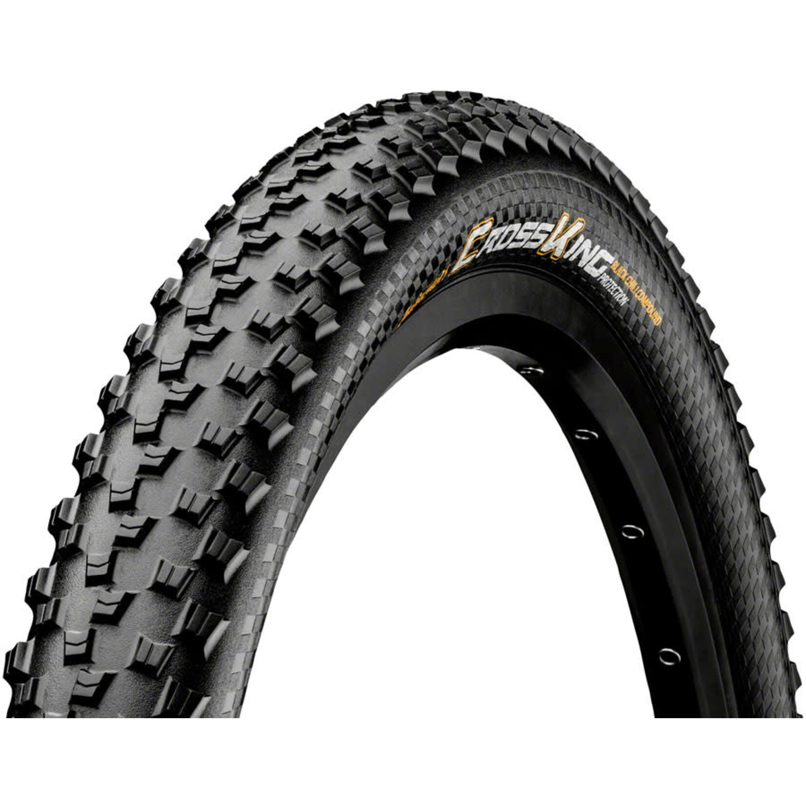 Continental Continental Cross King Tire - 26 x 2.20, Clincher, Wire, Black, PureGrip, E25