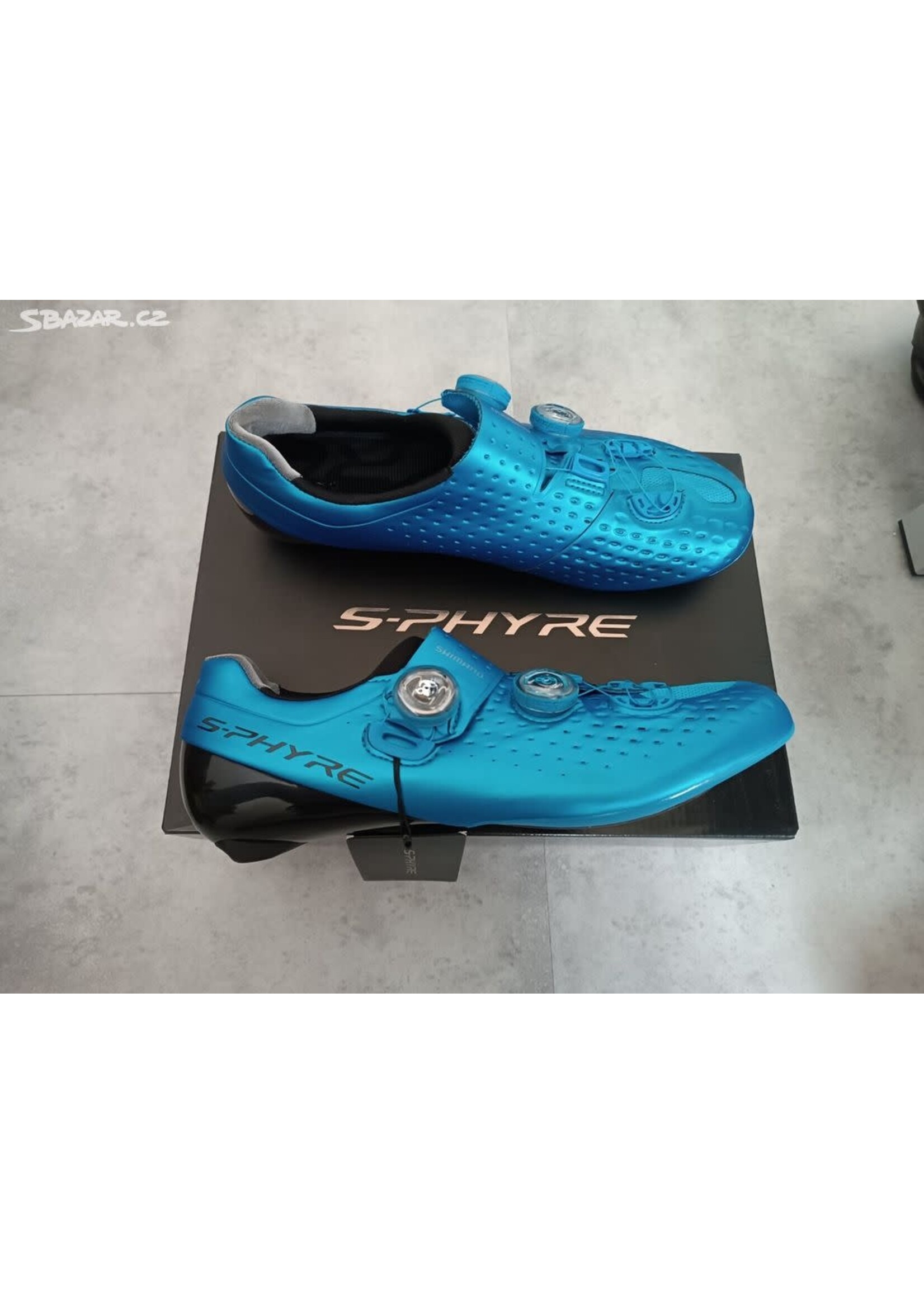 Shimano SH-RC9 Bicycle Shoes BLUE 46.0