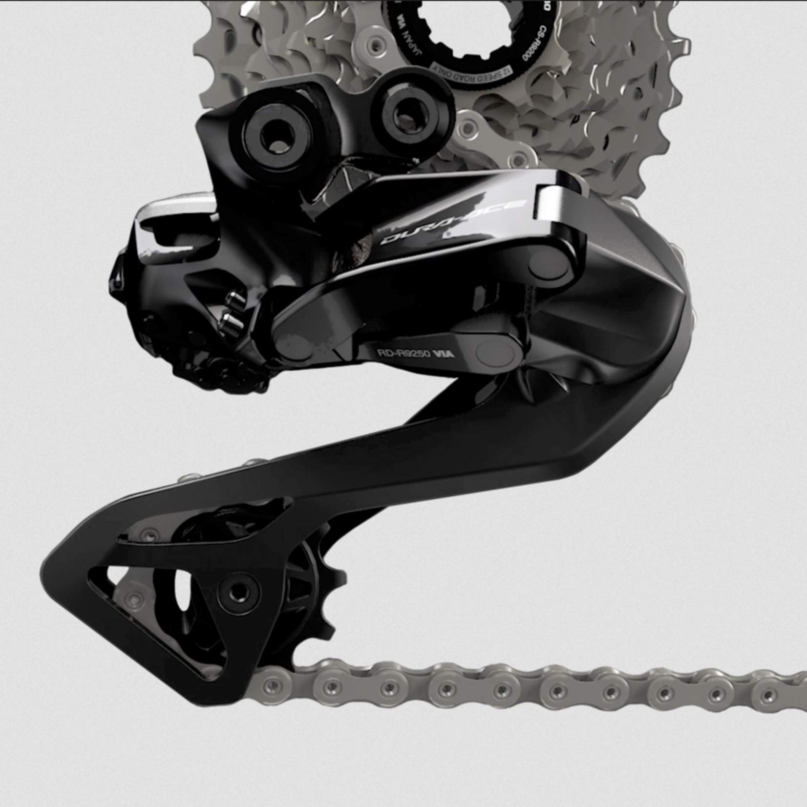 DURA-ACE REAR DERAILLEUR, RD-R9250, DURA-ACE, 12-SPEED, TOP NORMAL, SHADOW DESIGN, DIRECT ATTACHMENT (DIRECT MOUNT COMPATIBLE), W/TL-EW300