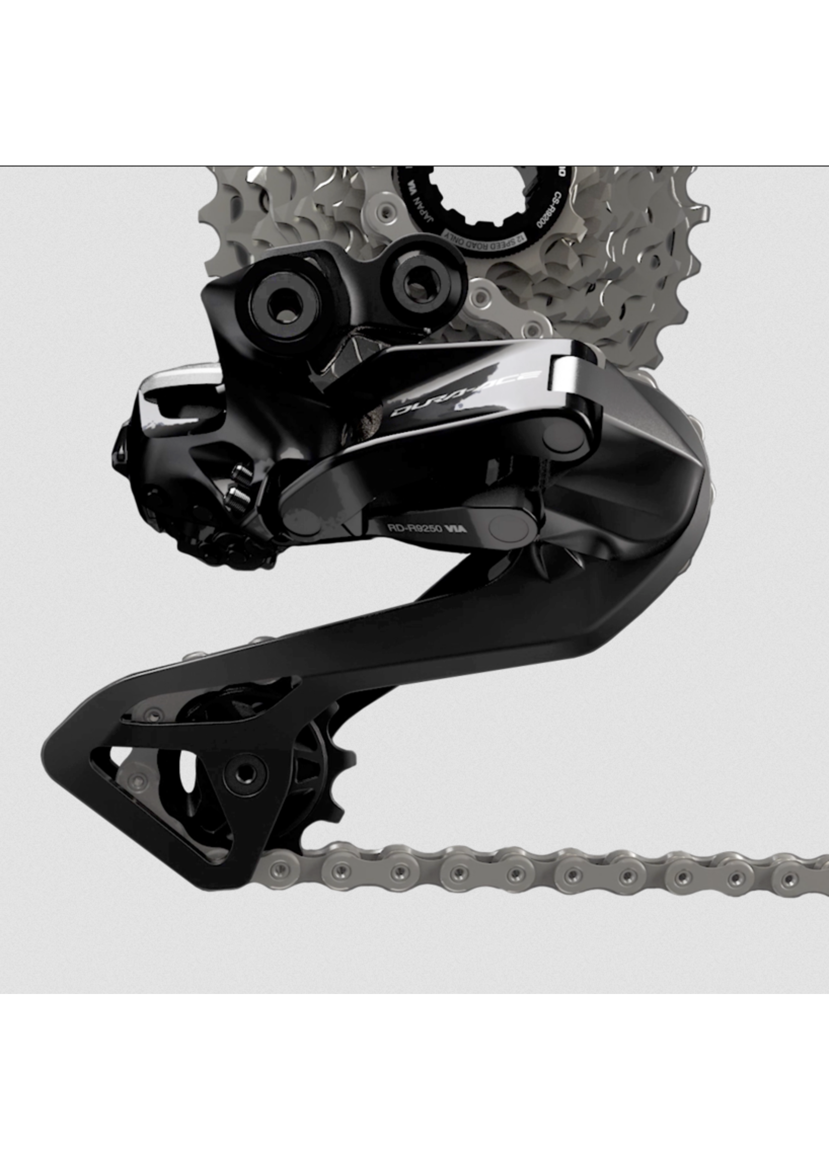 DURA-ACE REAR DERAILLEUR, RD-R9250, DURA-ACE, 12-SPEED, TOP NORMAL, SHADOW DESIGN, DIRECT ATTACHMENT (DIRECT MOUNT COMPATIBLE), W/TL-EW300