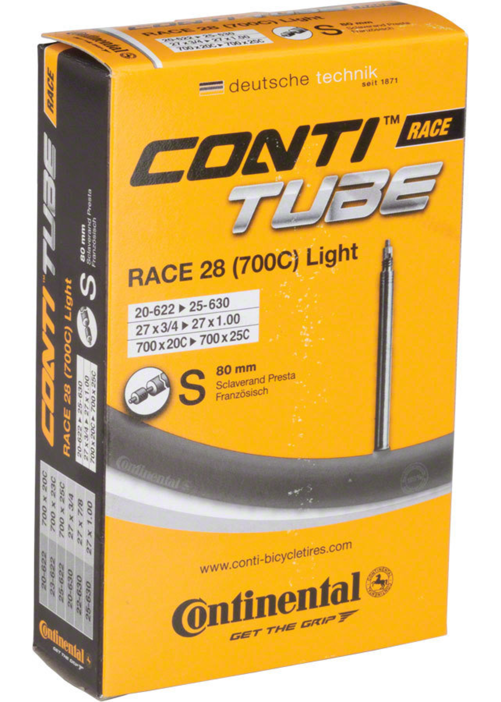Continental TUBE 700 x 20-25, 60mm PV Light