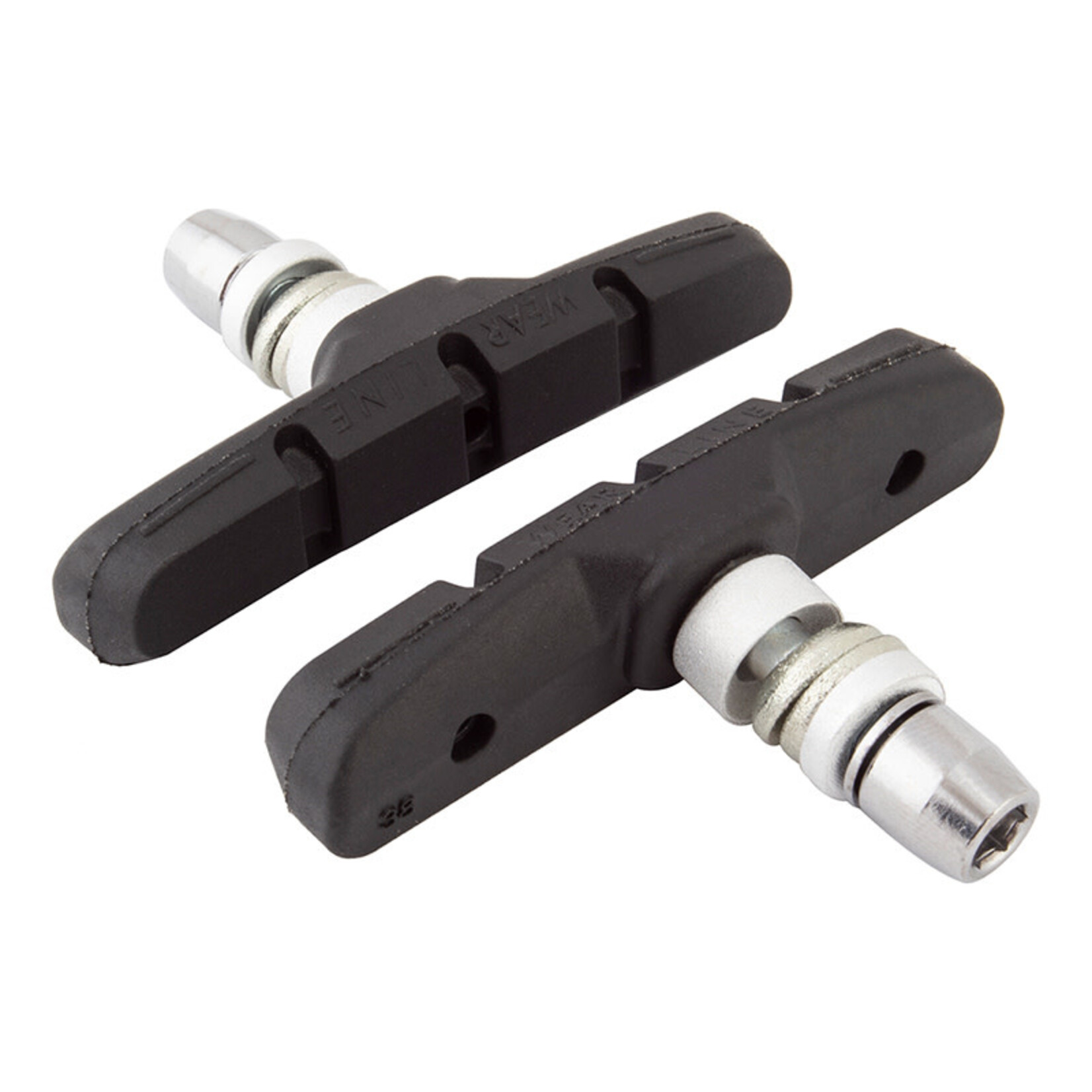 SUNLITE BRAKE SHOES SUNLT V-BRAKE w/HARDWARE BK