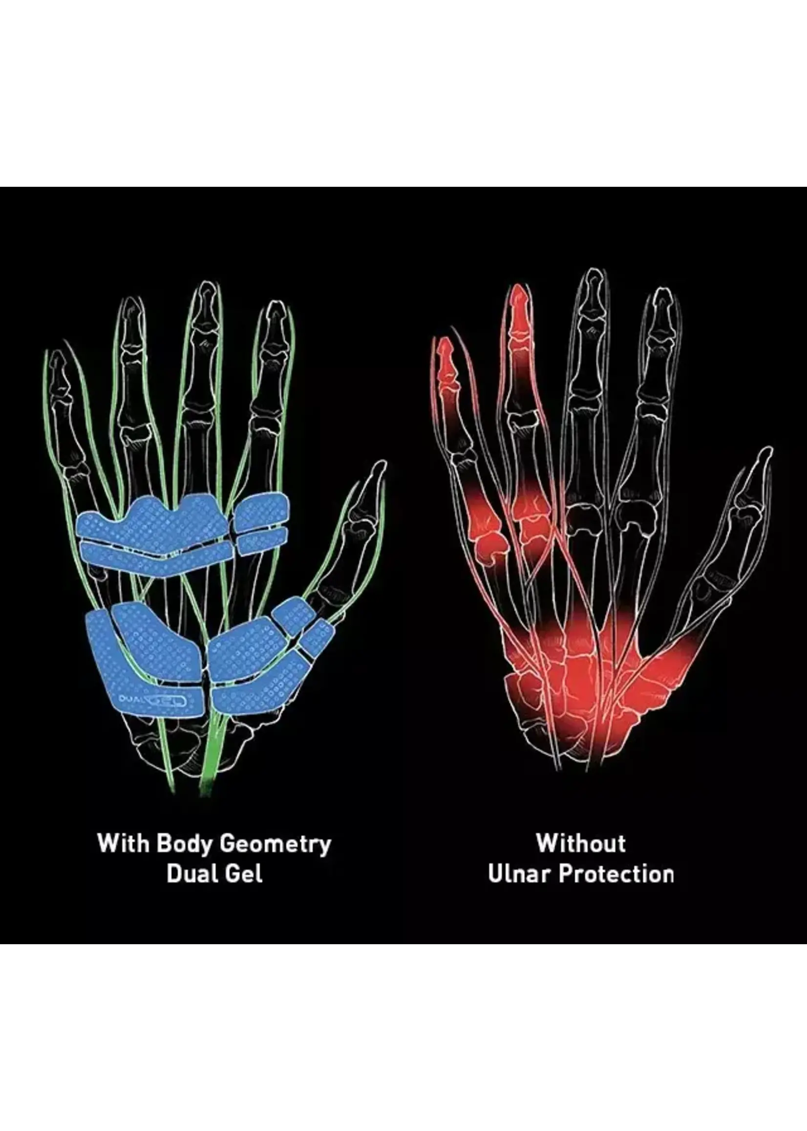 Specialized MENS DUAL GEL SHORT FINGER GLOVE