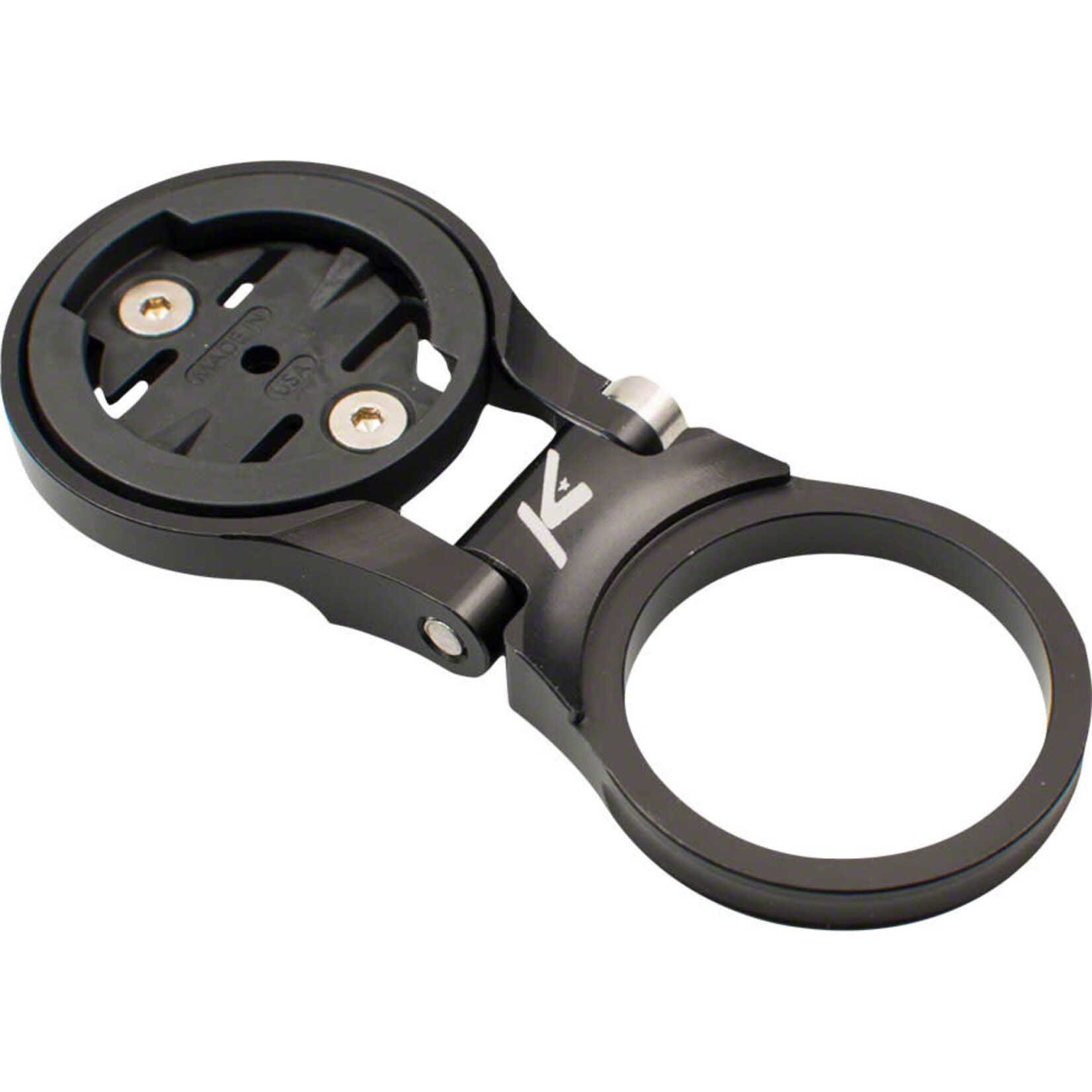 K-Edge K-EDGE Adjustable Stem Mount for Garmin Quarter Turn Type Computers, Black