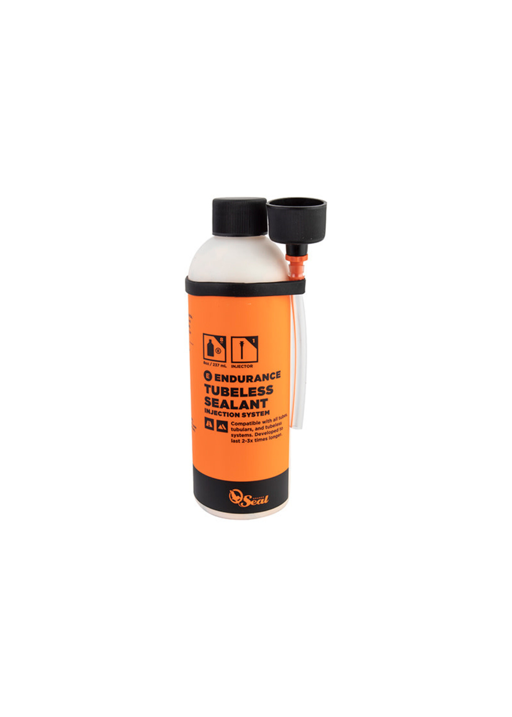 ORANGE SEAL TIRE SEALER ORANGE SEAL ENDURANCE 8oz w/TWISTLOCK