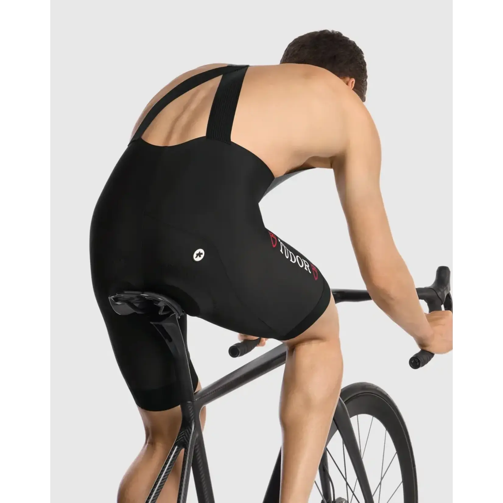 ASSOS製　TUDOR ブラック ビブショーツ ASSOS ASSOS TUDOR PRO TEAM REPLICA BIB SHORTS 2024 - Big Wheel