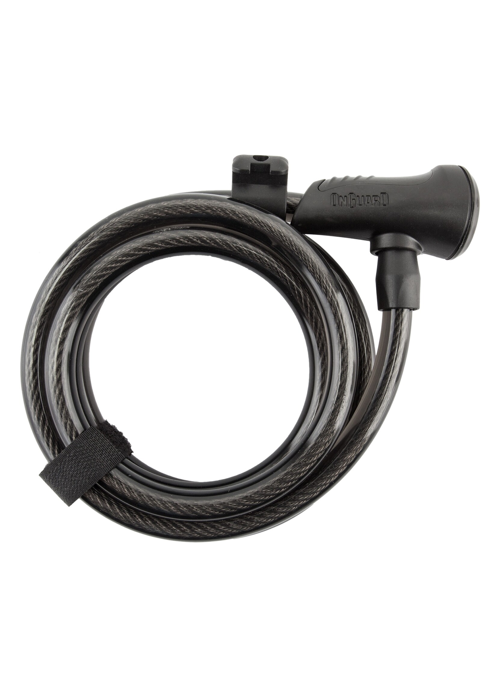 ONGUARD LOCK OG CBL 8156 NEON KEY COIL 6fx12mm w/BRKT BK