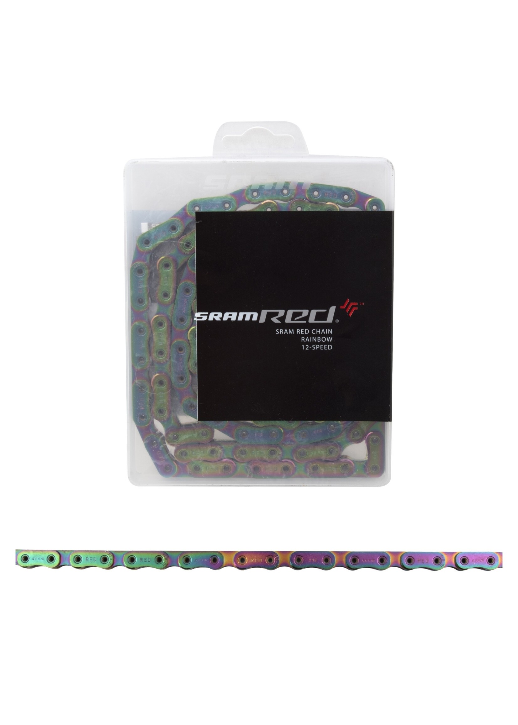 SRAM CHAIN SRAM RED AXS 12sp RAINBOW 120L FLATTOP HOLLOWPIN POWERLOCK