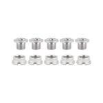 ORIGIN8 CHAINRING BOLT SET OR8 SINGLE STL CP