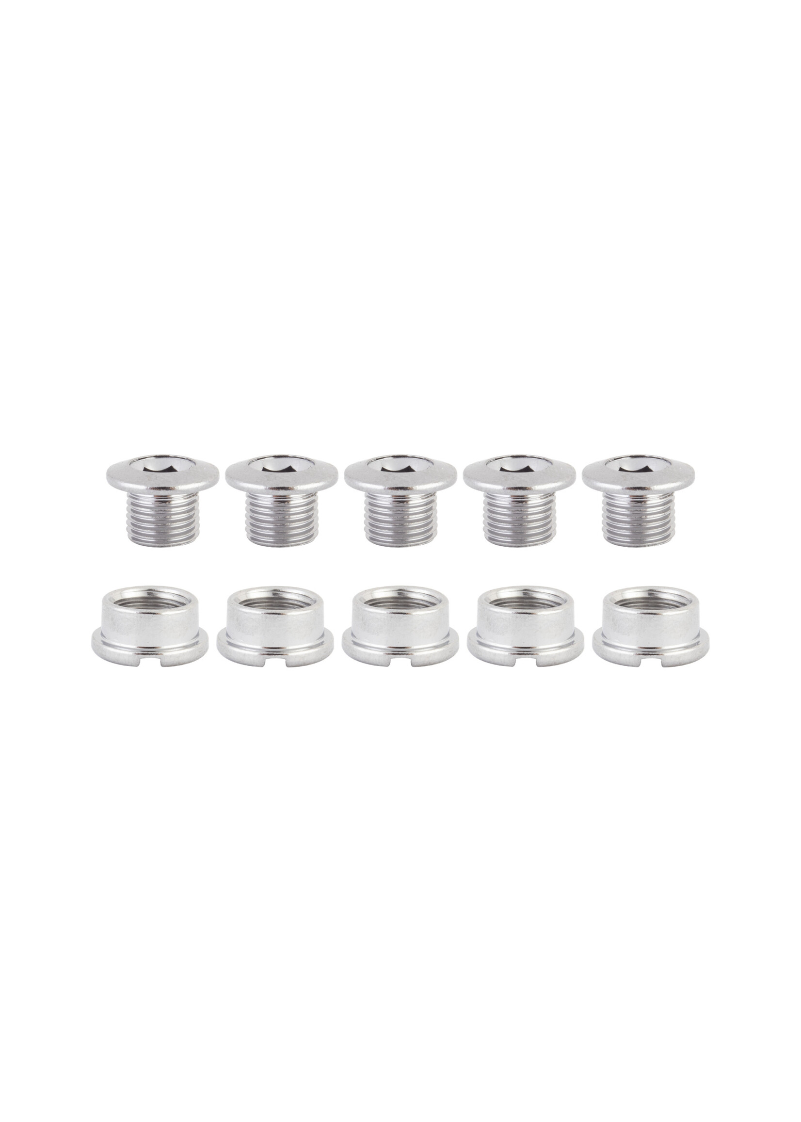 ORIGIN8 CHAINRING BOLT SET OR8 SINGLE STL CP