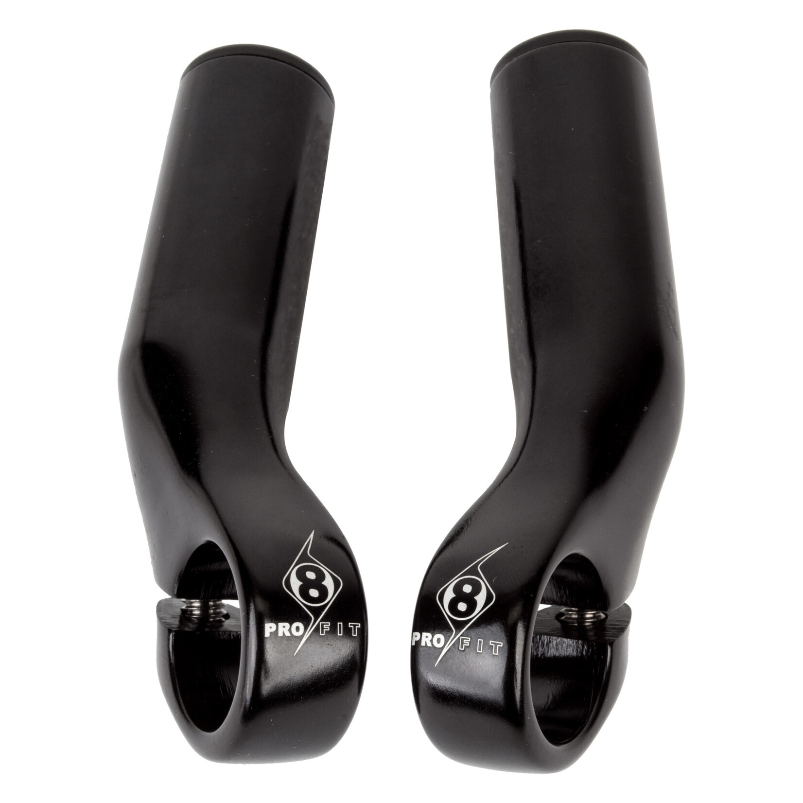ORIGIN8 HB END OR8 BAR ENDS P-LITE ALY BK