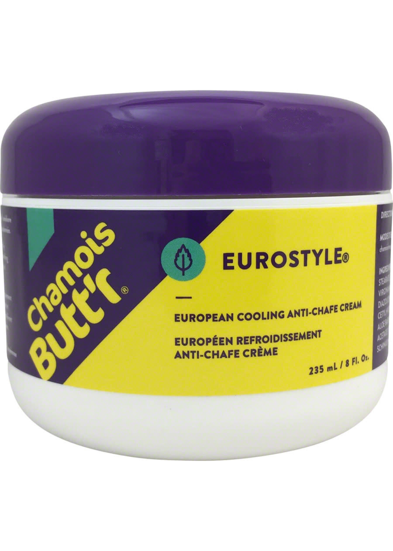 Chamois Butt'r Chamois Butt'r Eurostyle: 8oz Jar, Each