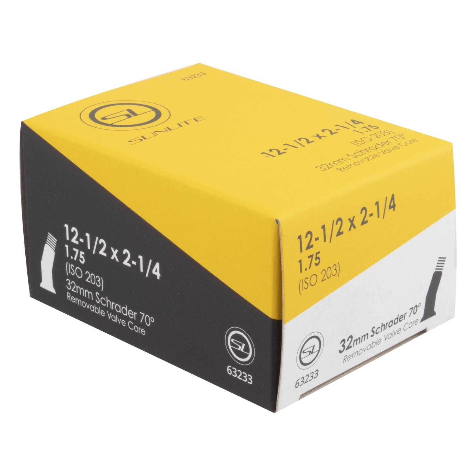 SUNLITE TUBES SUNLT 12-1/2x2-1/4 ANGLE 70d VALVE FFW47mm