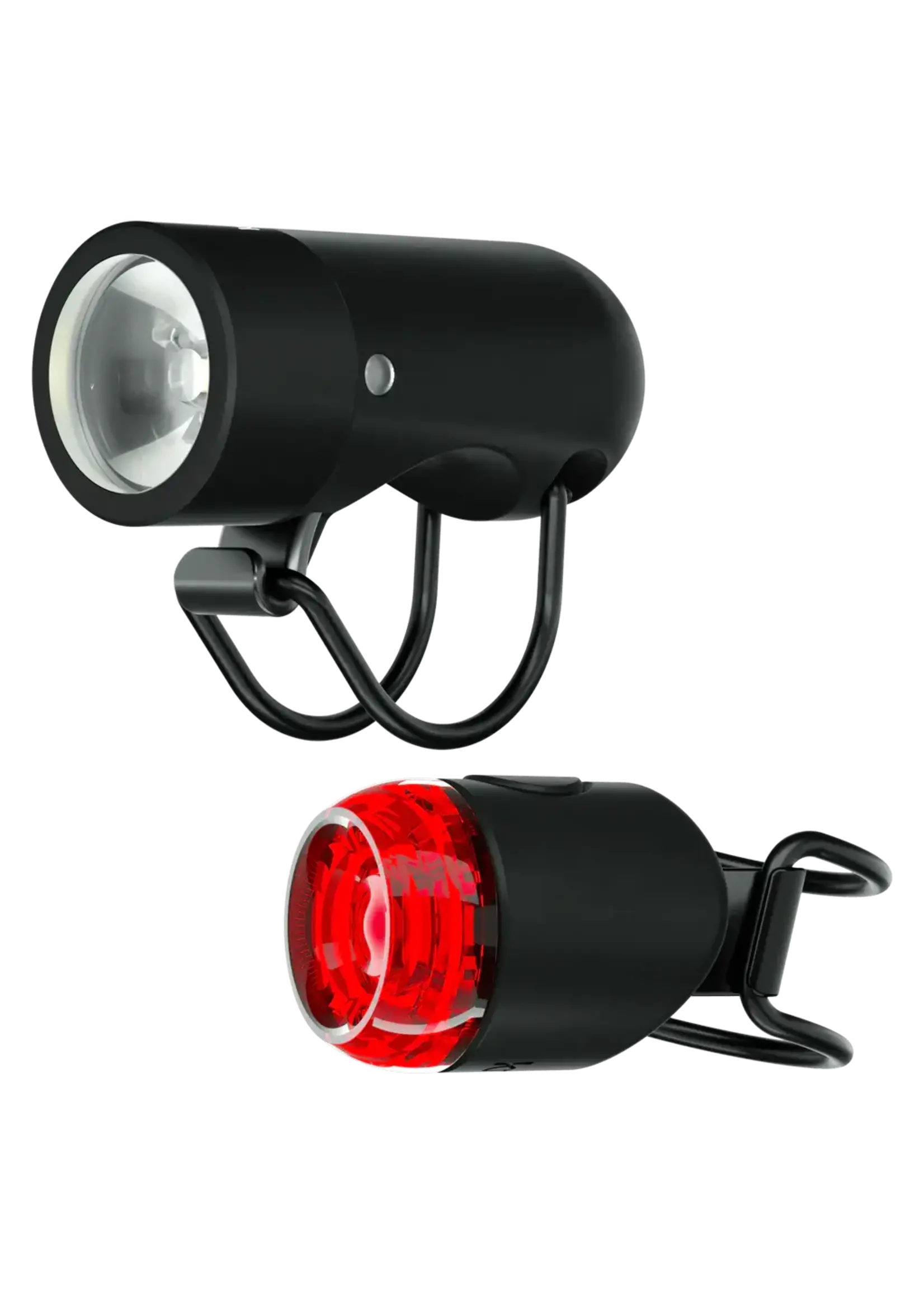 Knog KNOG PLUG LIGHTS TWIN PK, FRONT 250 LM & REAR10 LM BLK