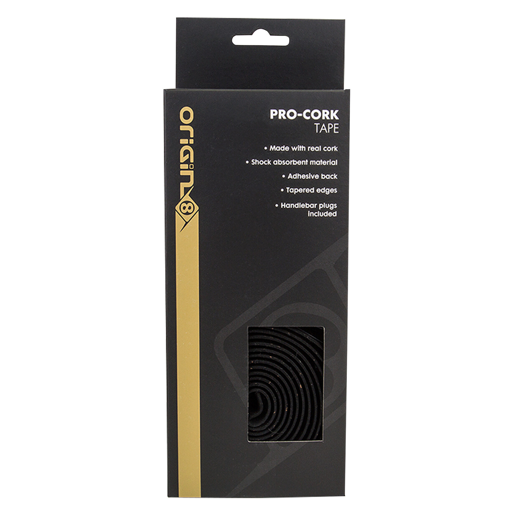 ORIGIN8 TAPE & PLUGS OR8 CORK H/BAR BLK