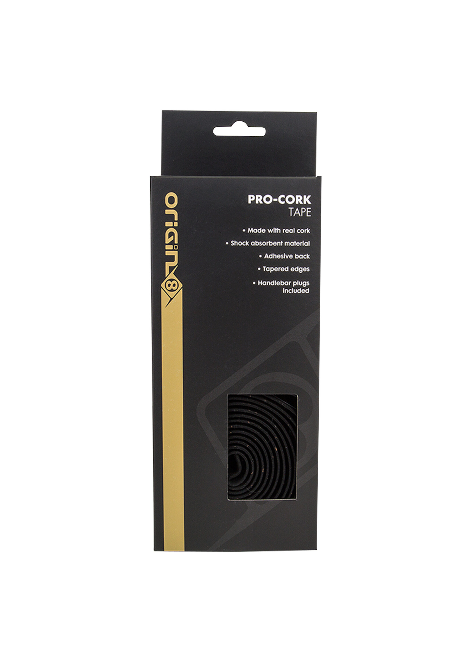 ORIGIN8 TAPE & PLUGS OR8 CORK H/BAR BLK