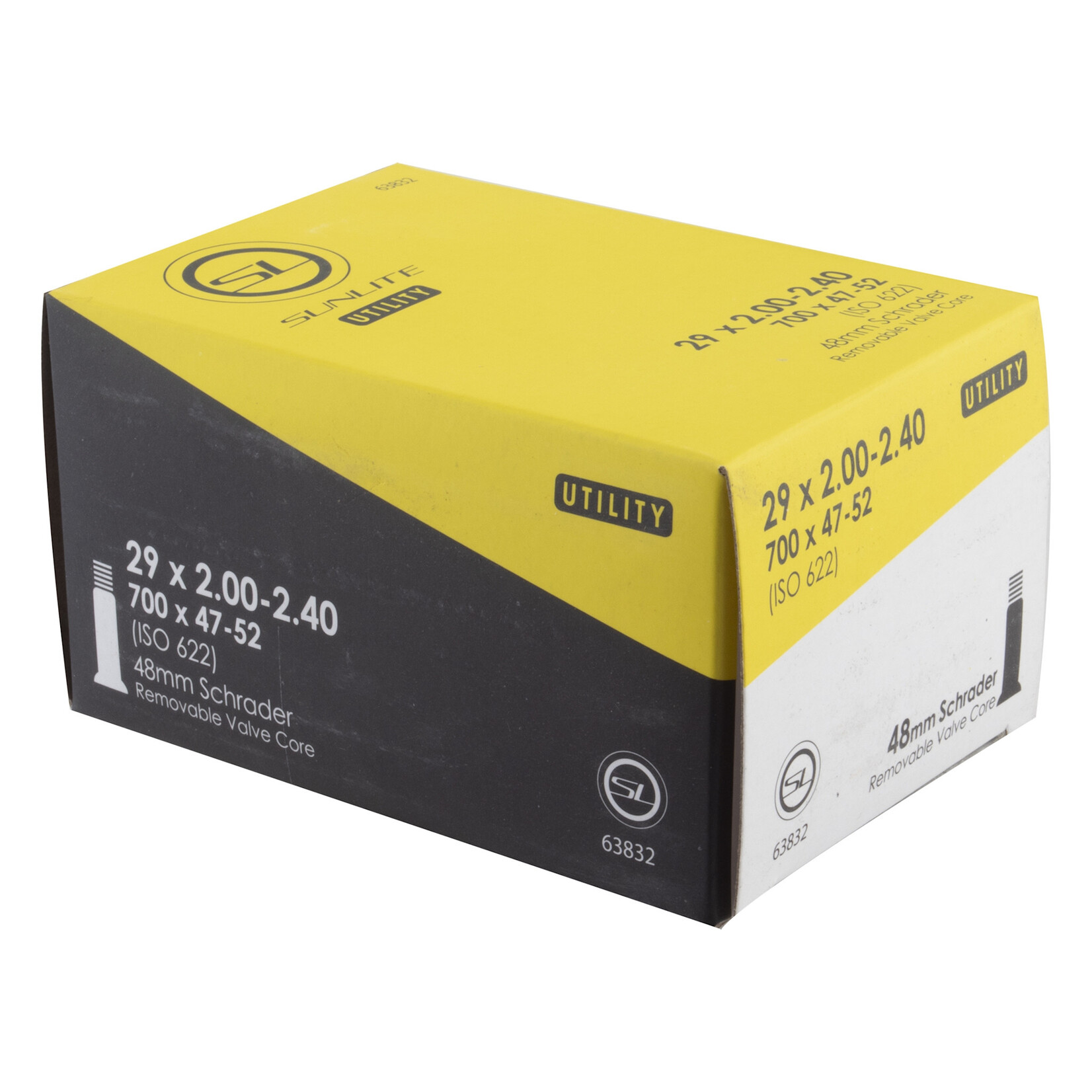 SUNLITE TUBES SUNLT UTILIT 29x2.00-2.40 700x47-52 SV48 FFW56mm