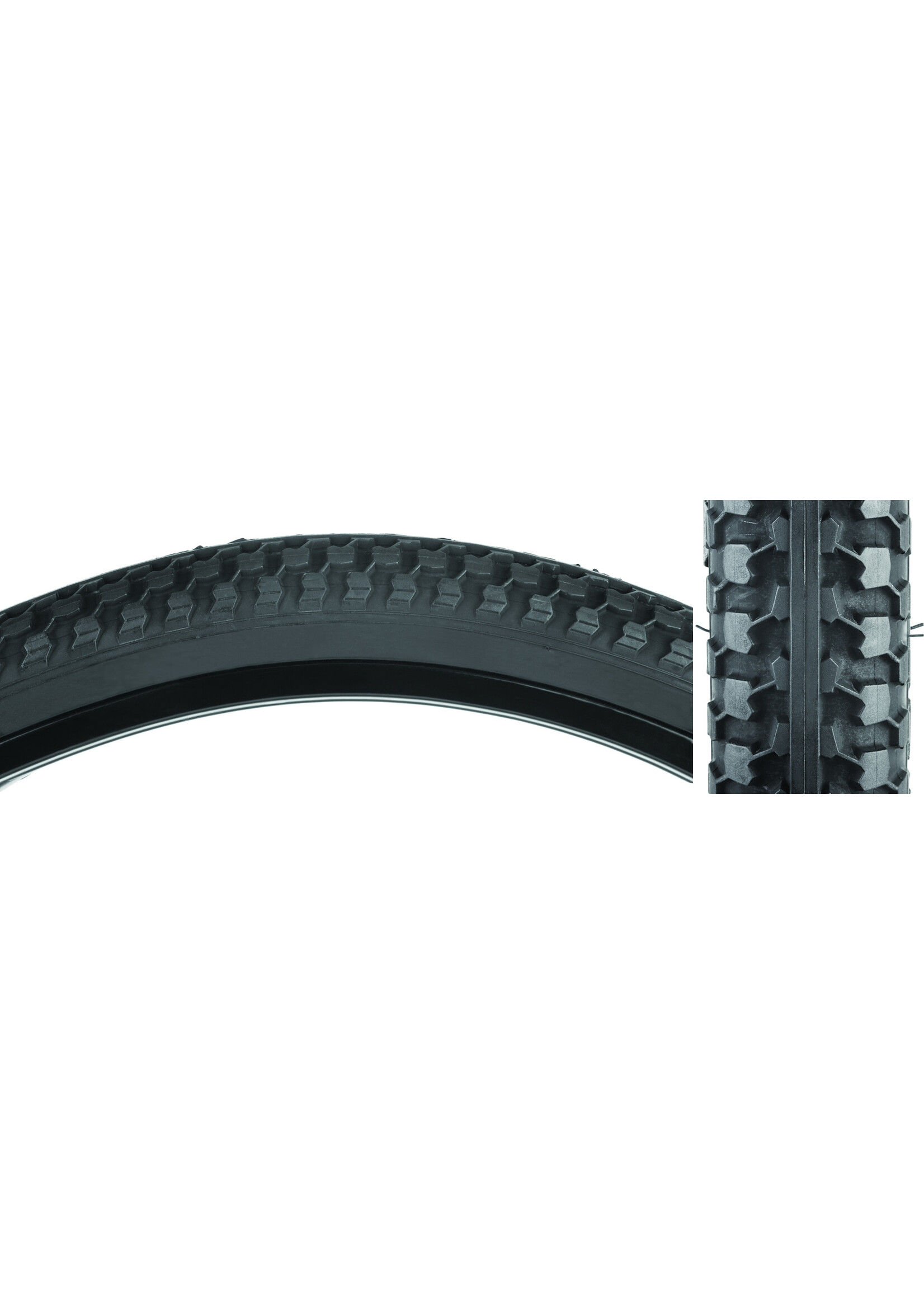 SUNLITE TIRES SUNLT 26 x2.125 CST727 BK/BK RAISDCTR K52