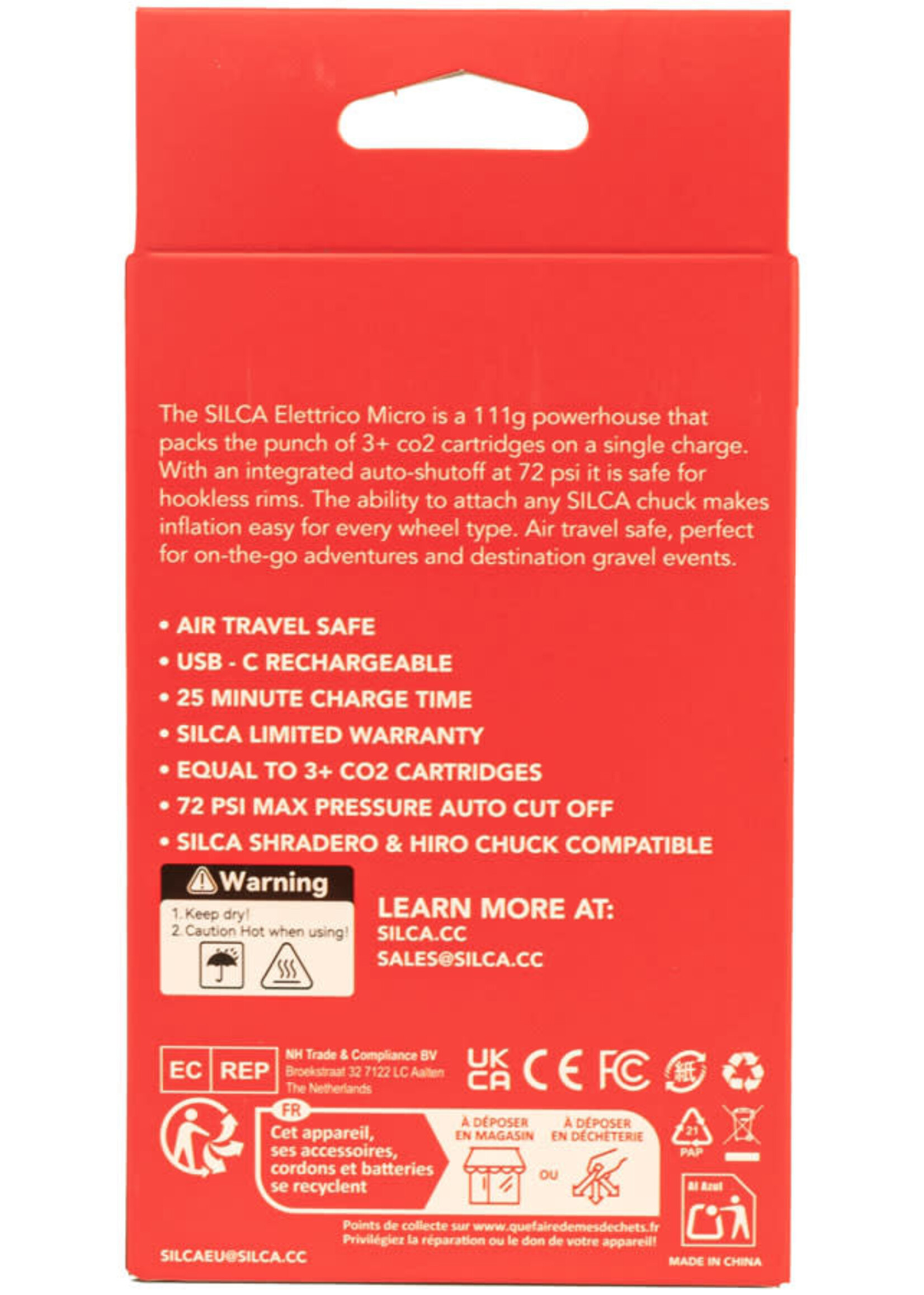 Silca SILCA ELETTRICO MINI PUMP