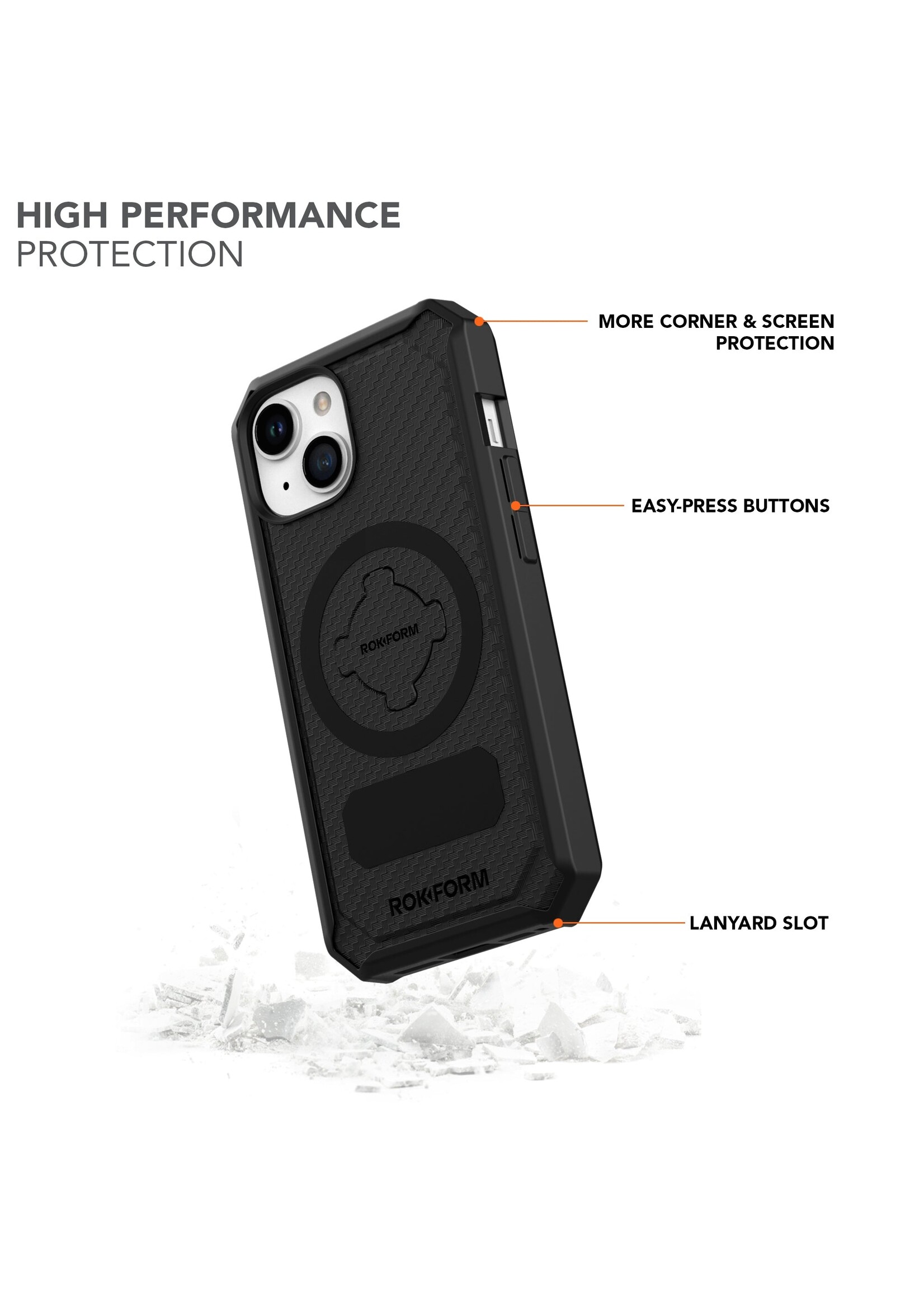 ROKFORM Rokform Rugged Case iPhone 15