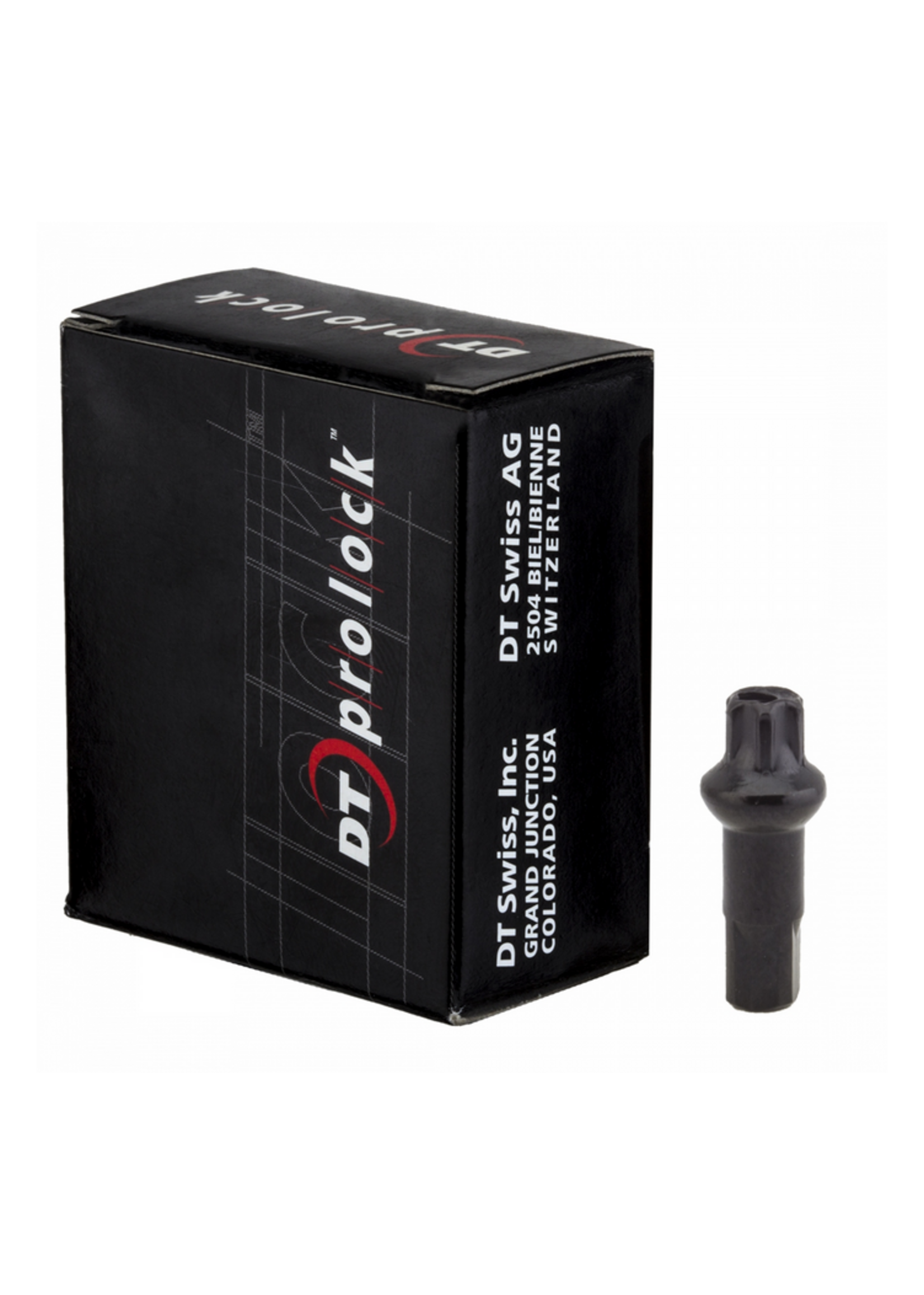 DT Swiss SPOKE NIPPLE DT ALY 2.0X15MM SQUORX PRO HEAD BLK