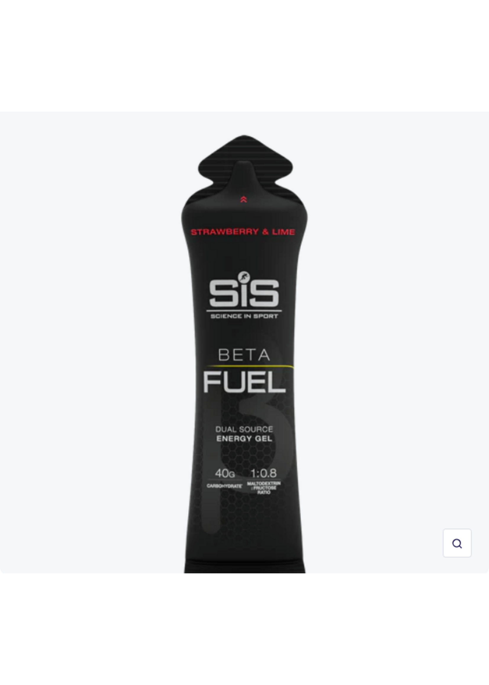 SIS Science in Sport Nutrition SiS BETA FUEL GEL-1 SERV 40g,-STRAWBERRY & LIME
