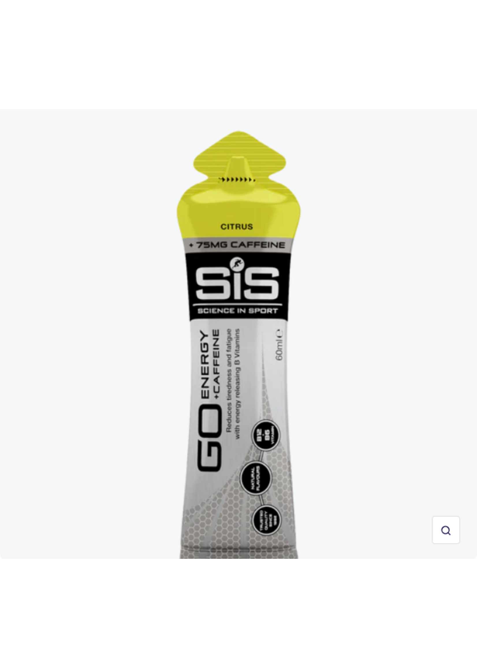 SIS Science in Sport Nutrition SIS GO ENERGY + CAFFEINE GEL 60ML