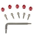 SRAM BRAKE DISC SRAM HOSE FITTING KIT STEALTHAMAJIG BARB+OLIVE f/AVID-SRAM BGof5