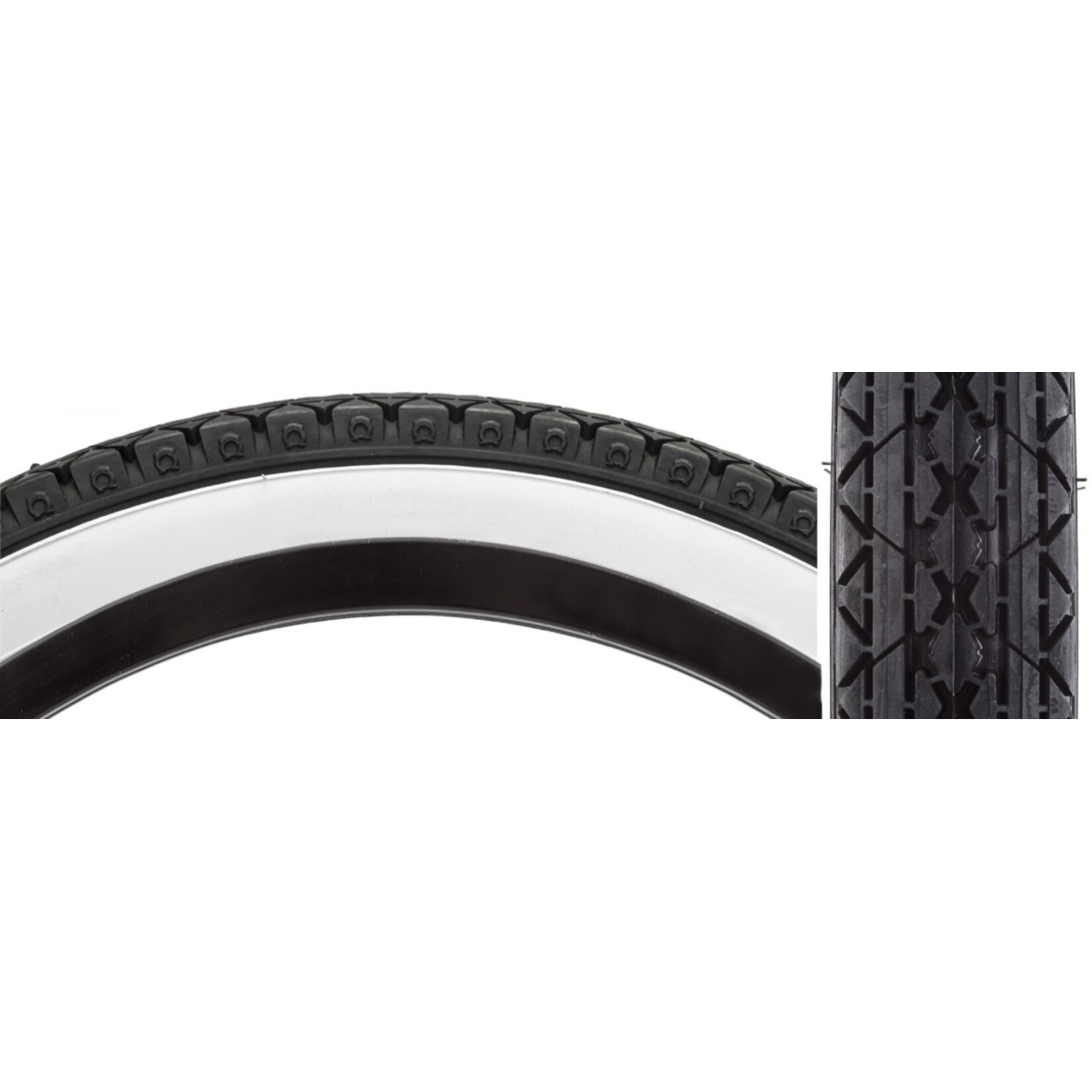 SUNLITE TIRES SUNLT 26x2.125 CST241 BK/WHT CRUISER