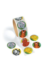 STICKERS ROLL: ZOO ANIMALS