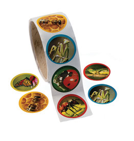 STICKERS ROLL: REALISTIC BUG