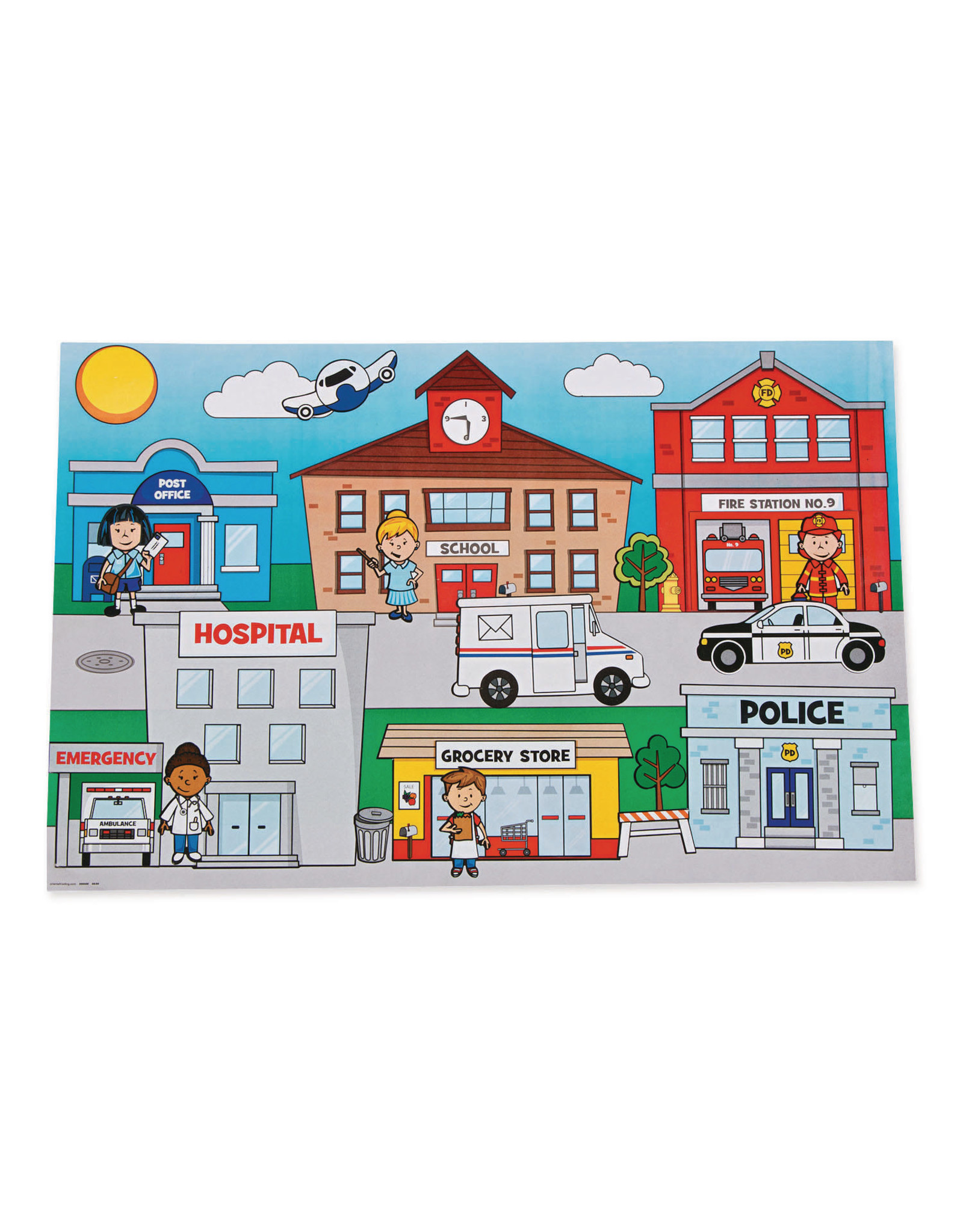 STICKER SCENE: COMMUNITY HELPER - 12 SETS